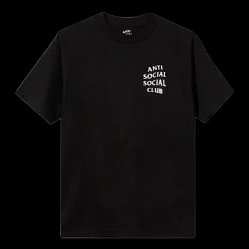ANTI SOCIAL SOCIAL CLUB Logo 2 T-shirt 'Black'