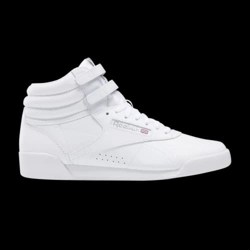 Reebok Freestyle High Big Kid 'Triple White'