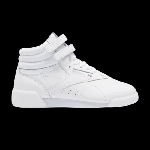 Reebok Freestyle High Little Kid 'Triple White'