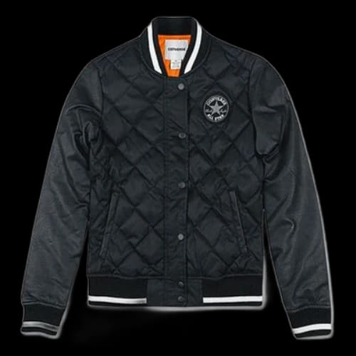Converse Down Jacket 'Black White' (Women's)