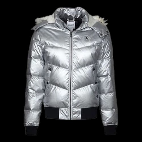 Converse Down Jacket 'Silver' (Women's)