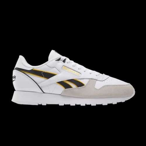Reebok Classic Leather 'White Black Yellow'