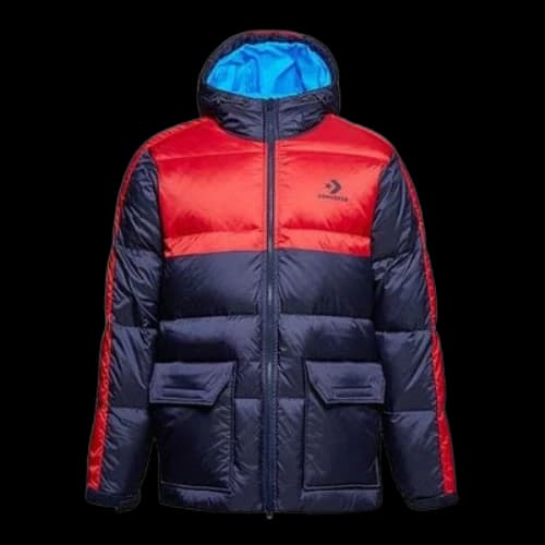 Converse Winter Down Fill Puffer Jacket 'Navy Red'