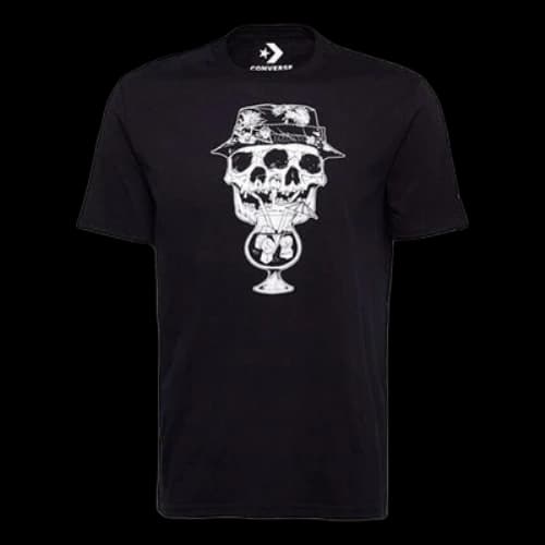 Converse Skull & Cocktail T-Shirt 'Black'