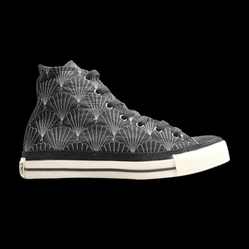Converse Chuck Taylor All Star Quilted High 'Black Shells'