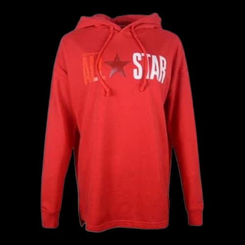 Converse All Star Printed Hoodie 'Red' (Women's)