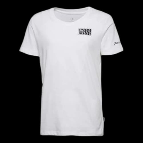 Converse Voltage T-Shirt 'White Black' (Women's)