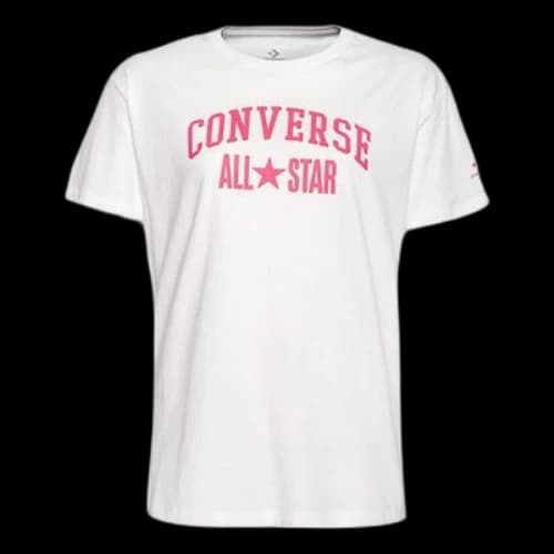 Converse Logo Printing Round-neck White (Women's)