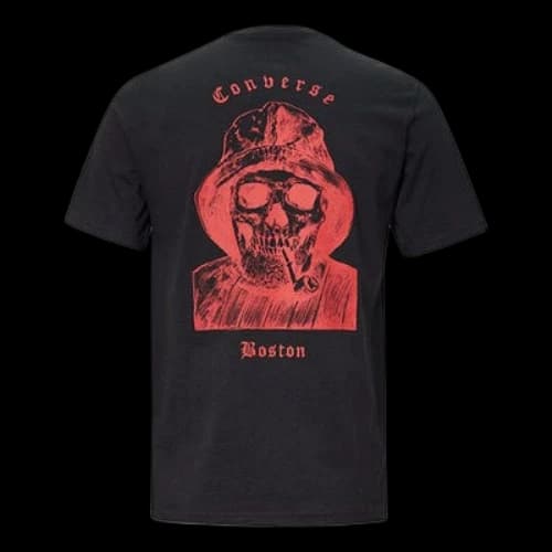 Converse Skull Art T-Shirt 'Black'