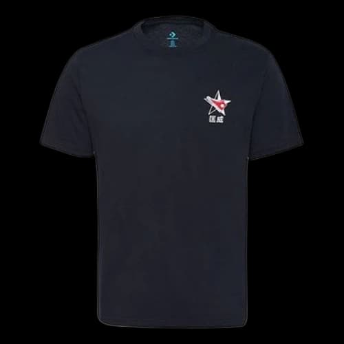 Converse Pattern Sports Short Sleeve Black
