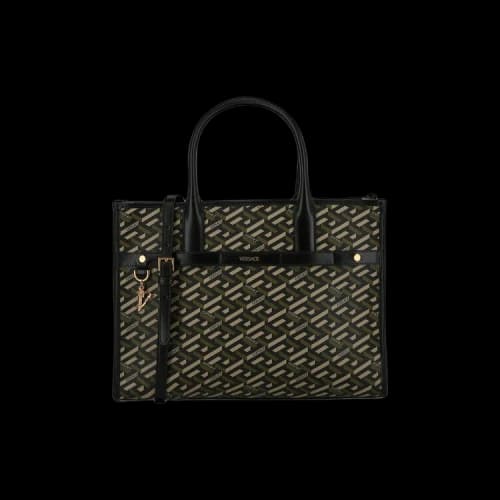 Versace La Greca Signature Tote Bag 'Multicolor'