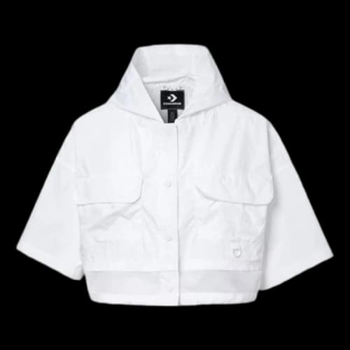 Converse Jacket Casual Loose Tops White (Women's)