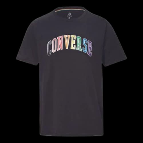 Converse Rainbow Series Loose Casual Short Sleeve Black