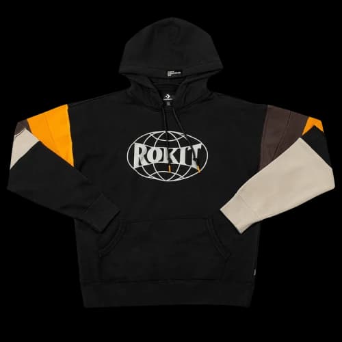 Converse x Rokit Pullover Crossover Splicing Black