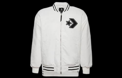 Converse Padded Bomber 'White Black'