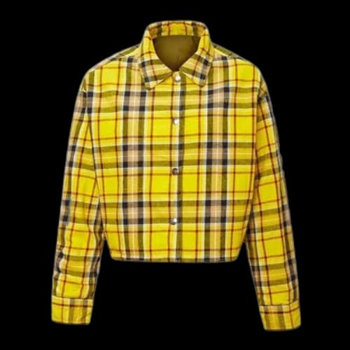 Converse Reversible Plaid Shirt Jacket 'Yellow' (Women's)