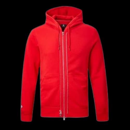 Converse Full Zip Hoodie 'Red'