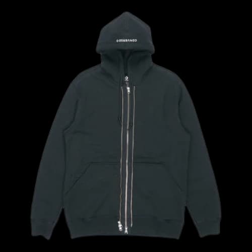 Converse All-zipper Hooded Jacket Men Black