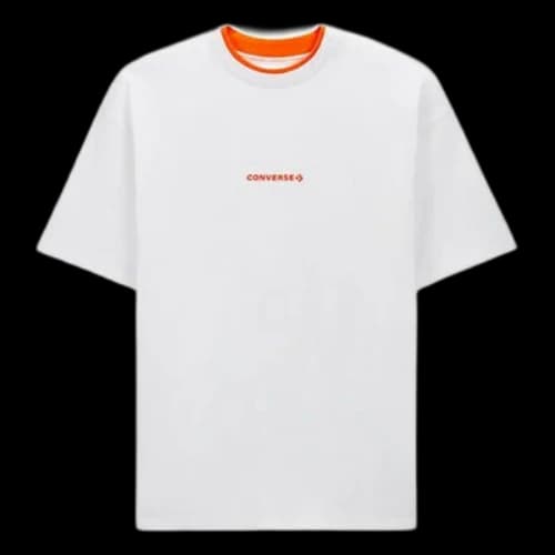 Converse All Star Casual Round Neck Short Sleeve White