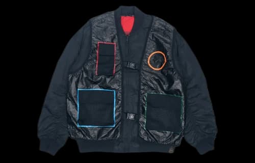 Converse CNY Padded Outerwear Jacket 'Black'