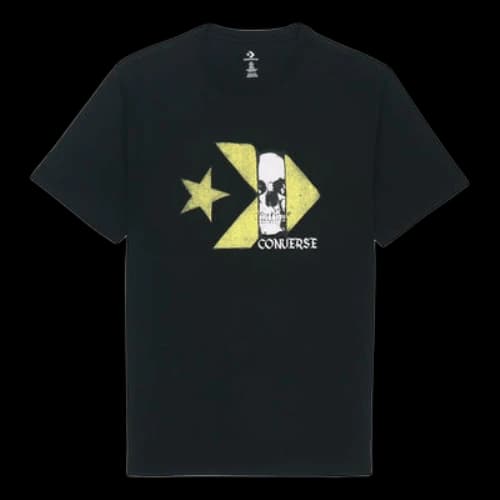 Converse Chuck Taylor Skull Logo Short Sleeve T-Shirt 'Black'