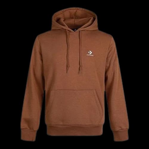 Converse Embroidered Star Chevron Pullover Hoodie 'Brown'