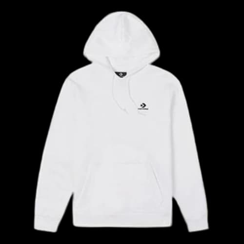 Converse Embroidered Star Chevron Pullover Hoodie 'White'