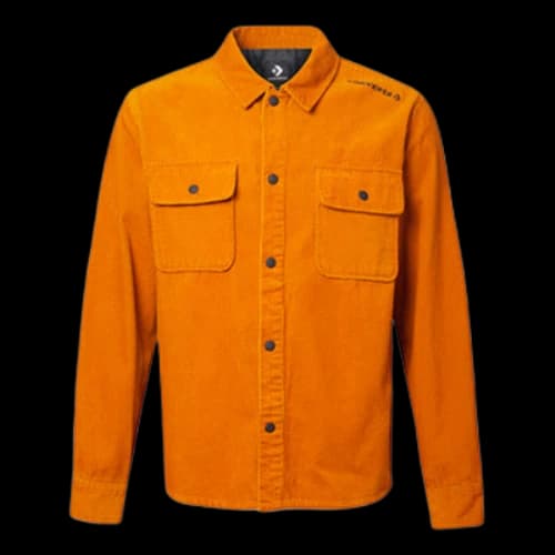 Converse Sports Cargo corduroy Shirt Jacket Yellow