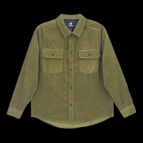 Converse Overhead Shirt Jacket 'Olive Green'