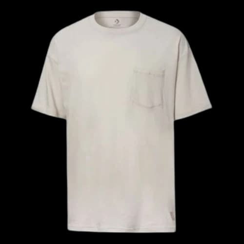 Converse Renew Oversized Crew Neck Pocket T-Shirt 'Beige'