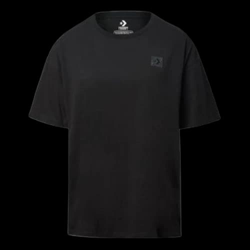 Converse Renew Loose Casual Short Sleeve Black (Women's)