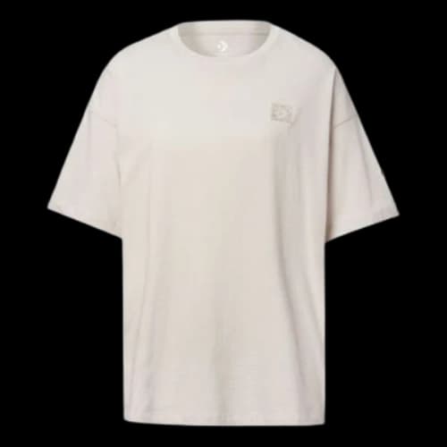 Converse Renew Loose Casual Short Sleeve Gray (Women's)