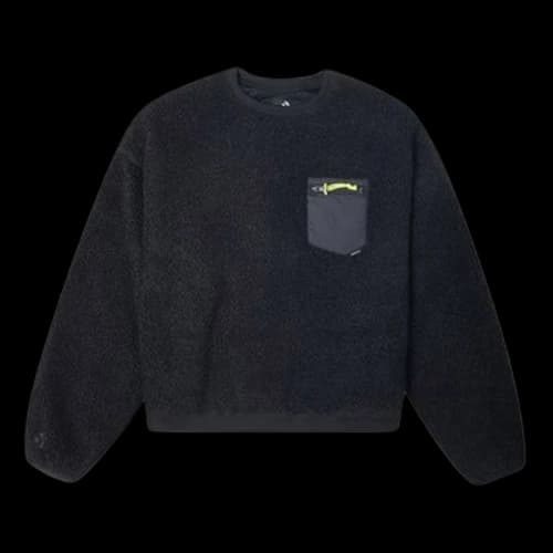 Converse Loose Short Sweater 'Black' (Women's)