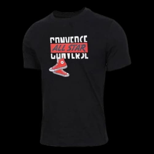Converse Dangling Chuck Short Sleeve T-Shirt 'Black'