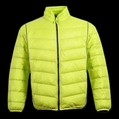 Converse Stand Collar Light Puffer Jacket 'Fluorescent Green'