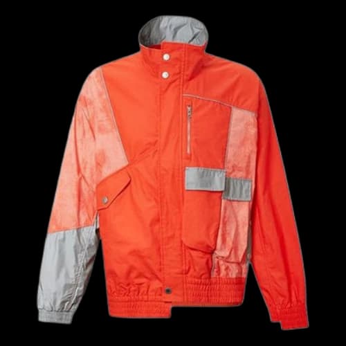 Converse x Feng Chen Wang Crossover Splicing Contrasting Colors Casual Sports Jacket Orange