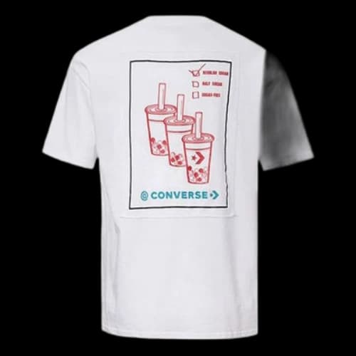 Converse Applique Short-sleeve Tee Unisex White