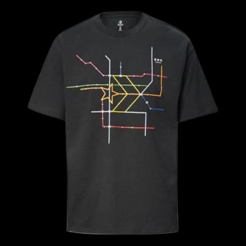 Converse City Series Sports Short Sleeve Black