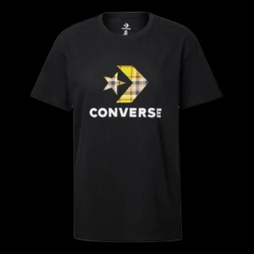 Converse Clash Applique Short-sleeve Tee Black (Women's)