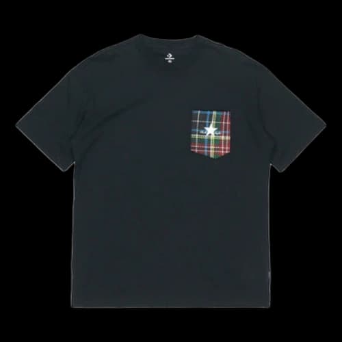 Converse Classic Round Neck Sports Short Sleeve Black
