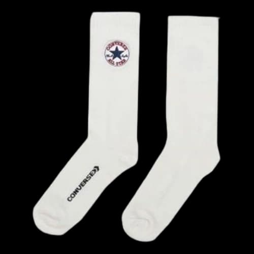 Converse Chuck Patch Crew Socks 'White'