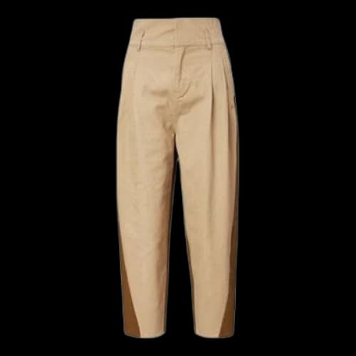 Converse Color-Block High Waist Pants 'Khaki' (Women's)