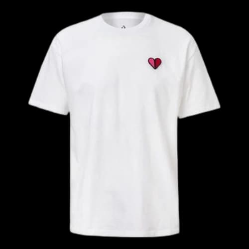 Converse Valentine's Day Love Element Short Sleeve White