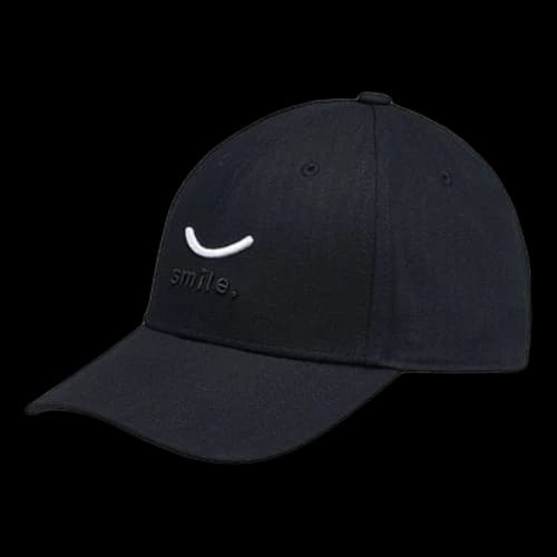 Converse Jack Purcell Smile Baseball Cap 'Black'