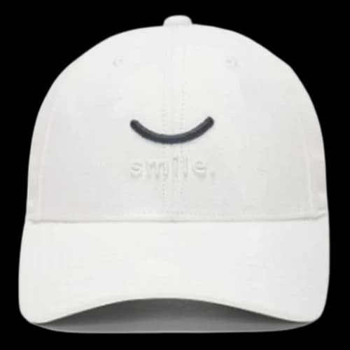 Converse Jack Purcell Smile Baseball Cap 'White'