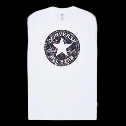 Converse Splatter Paint Chuck Taylor Patch Graphic Tee 'White'