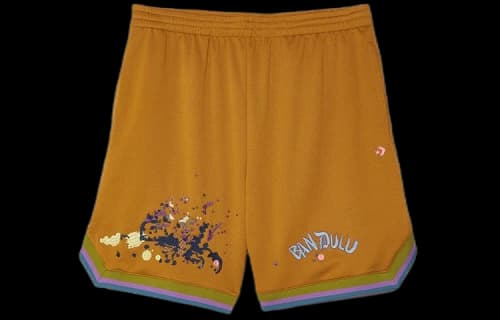 Converse x Bandulu Basketball Shorts Brown/Wood Thrush