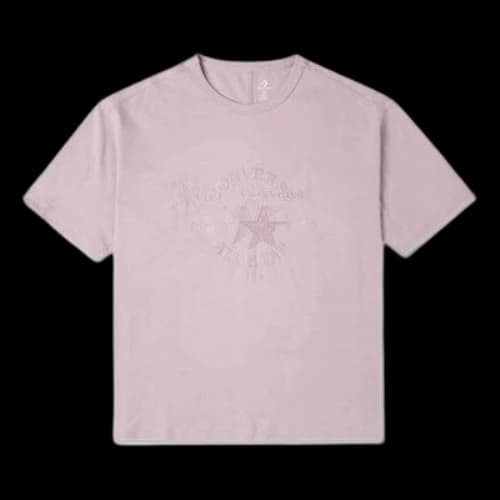 Converse Chuck 70S Embroidered T-Shirt 'Pink'