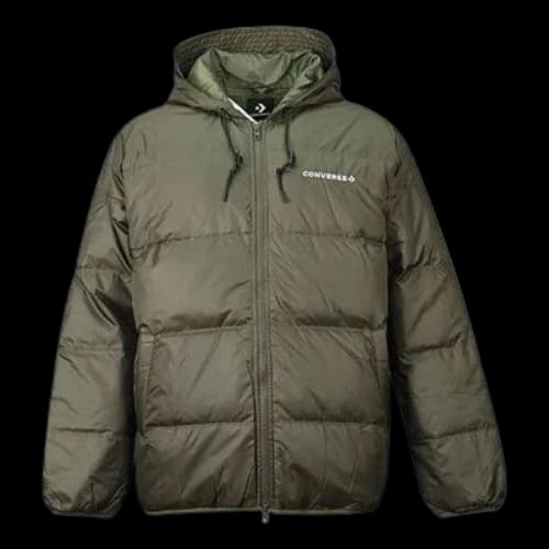 Converse Downfilled Hooded Jacket 'Cargo Khaki'