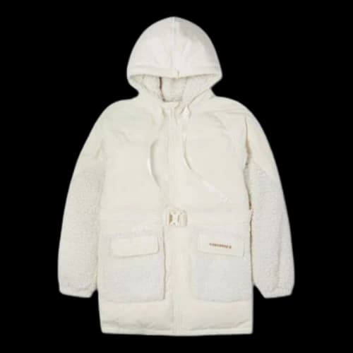 Converse Down Short Jacket 'White' (Women's)